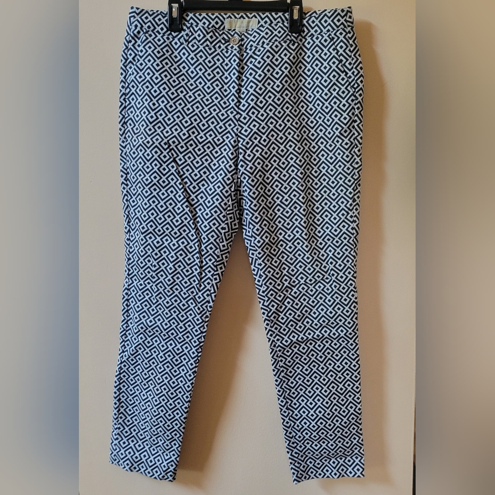 ☀️ Michael Kors Geometric Pattern Pants